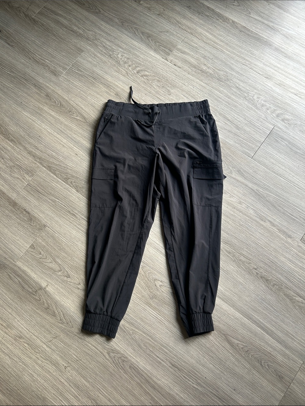 all in motion Women's Black Cargo Jogger Pants